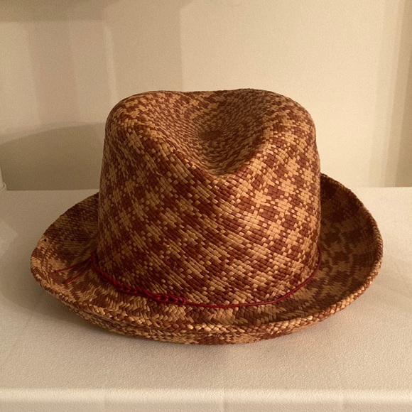 Lola Fedora Hat With Gingham Design main image 5
